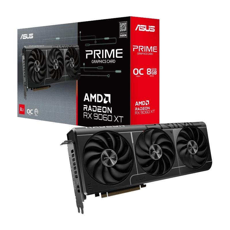 ASUS VGA AMD PRIME RX 9060XT O8G 8GB DDR6
