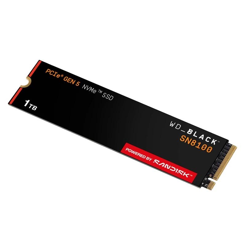 WD Black SN8100 SSD 1TB PCIe Gen5x4 14900 MB-s