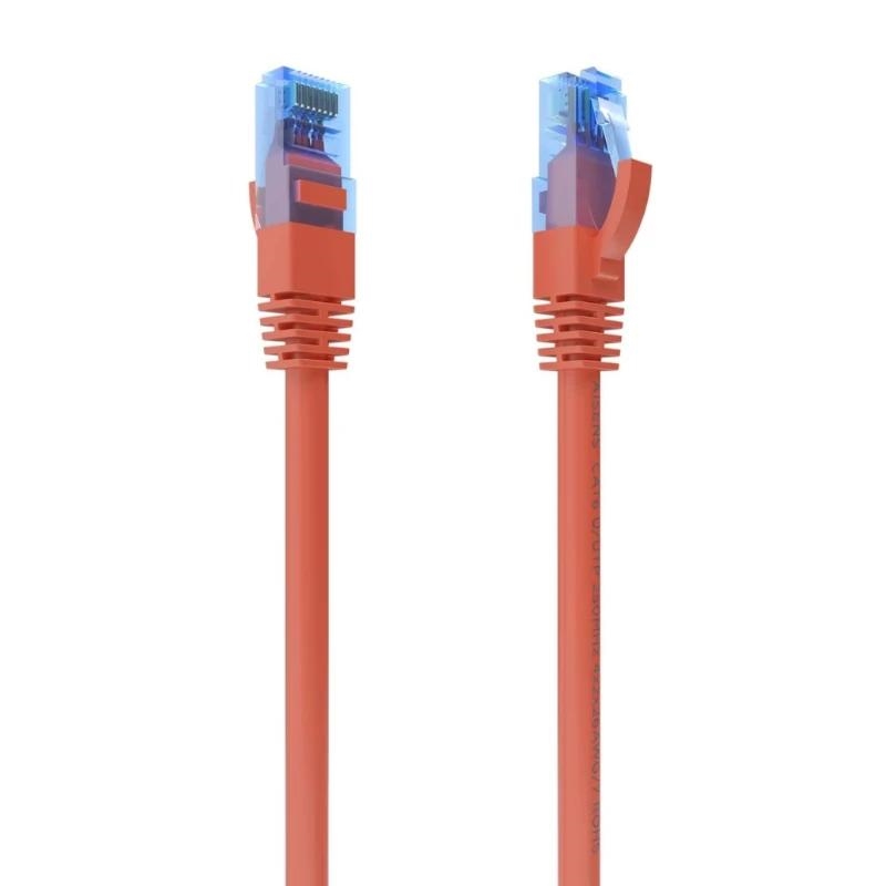Aisens Cable RJ45 CAT.6 UTP AWG26 CCA Rojo 1.0m