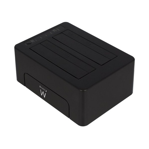 [8054392611018] Ewent EW7014 Dock Station Dual 2.5"-3.5" USB 3.1