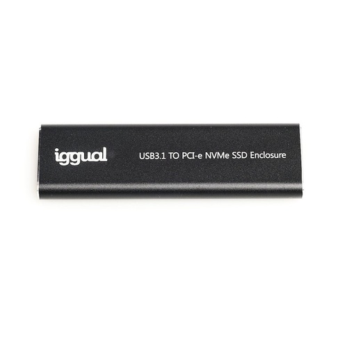[8435364317020] iggual Caja externa USB-C 3.1 SSD M.2 NVMe y SATA