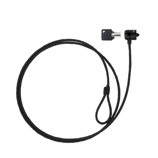 [8433281012929] Tooq Cable de seguridad con llave portátiles Gris
