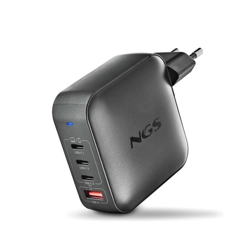 [8435430626360] NGS CARGADOR ULTRARAPIDO165W 4 PUERTOS 3USB-C 1 US
