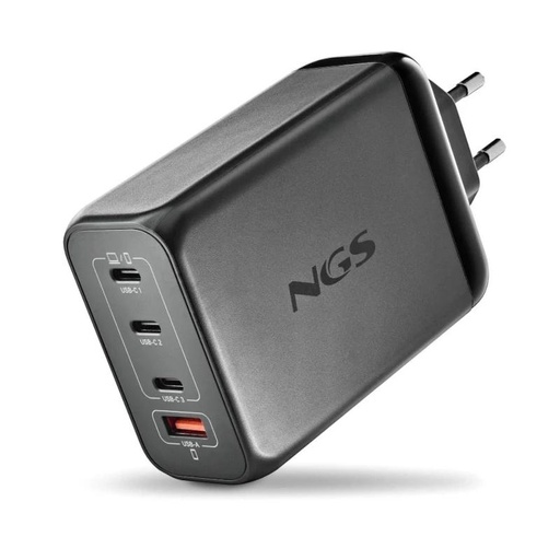 [8435430626384] NGS CARGADOR ULTRARAPIDO240W 4 PUERTOS 3USB-C 1 US