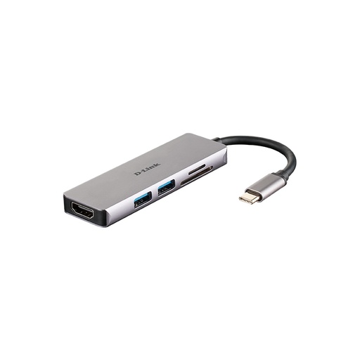 [790069447822] D-Link DUB-M530 Hub HDMI/2USB 3.0/USB-C/SD/MicroSD