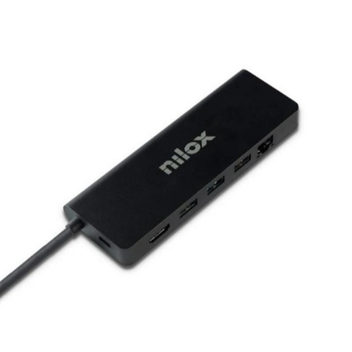 [8431775035508] Nilox Docking Station UsbC 8 EN 1 Dual 4K 1000Mbps
