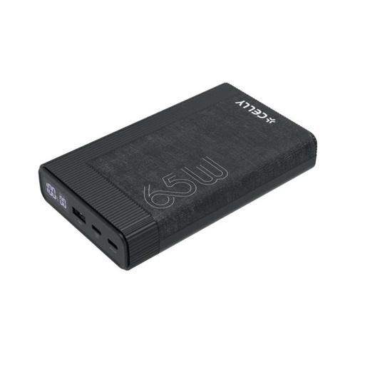 [8021735205401] Celly Powerbank PD65W 20000 mAh 65w EVO Negra