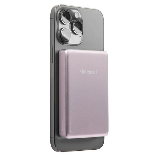 [4034303036240] Intenso Powerbank MW10000 MagSafe Rosado
