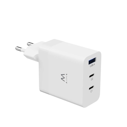[8052101430943] EWENT Cargador carga rapido 65w usb-c y usb-a