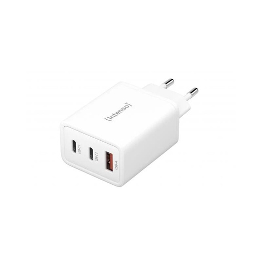 [4034303033379] Intenso | Cargador pared GaN 1xUSB-A2xUSB-C 65 w