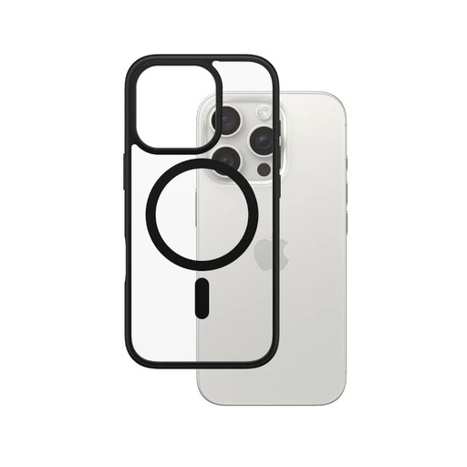 [5715685003233] PanzerGlass Case con Black MagSafe iPhone 16 Pro