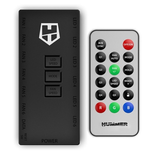 [8436587971716] Nox HUMMER R-HUB Controlador ARGB Led/Ref.
