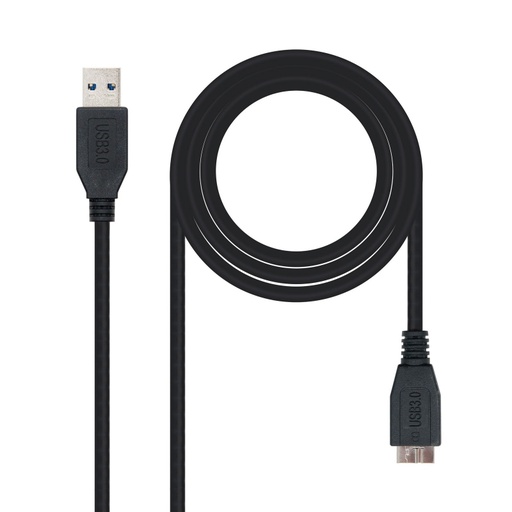 [8433281004689] Nanocable Cable USB 3.0 Tipo A/macho-MicroUsb/B 1m