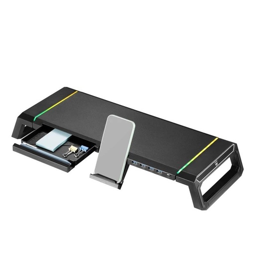 [8052101430547] Ewent Elevador monitor Rgb con hub usb 3.0