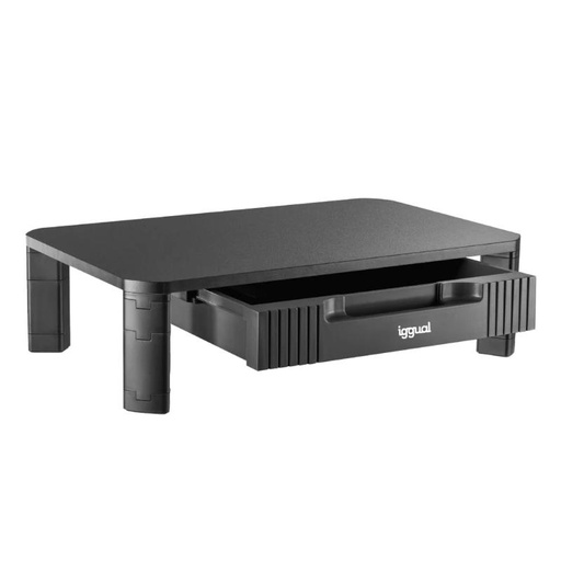 [8435364319697] iggual EM1C Elevador monitor 1 cajón negro