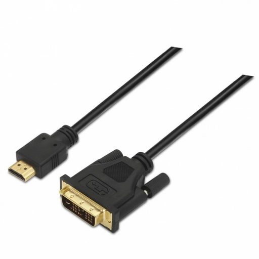 [8433281002098] Nanocable Cable DVI/HDMI DVI18+1/M-HDMI A/M,1.8 M