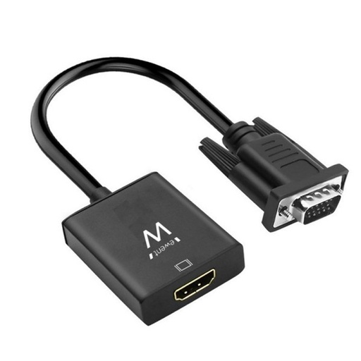 [8054392612060] EWENT EW9866 Adaptador Vga/Hdmi con Audio