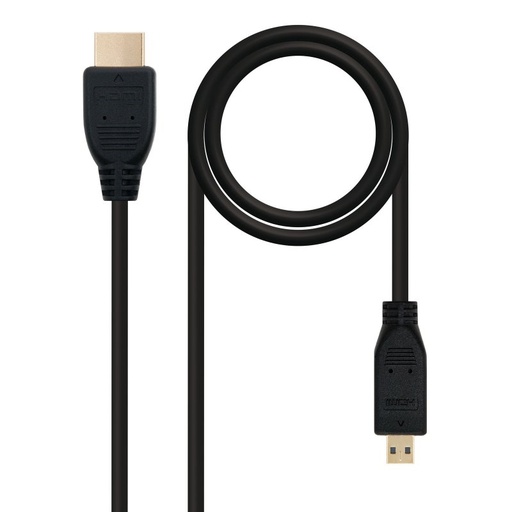 [8433281006522] Nanocable Cable Micro HDMI 1.4  A/M-D/M 0.8 M