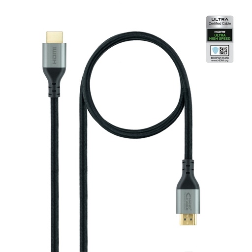 [8433281010710] Nanocable Cable HDMI 2.1 CERTIFICADO ULTRA HS 1 M
