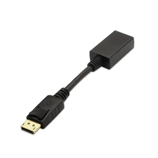 [8436574701333] Aisens Conversor DISPLAYPORT/M-HDMI A/H negro 15cm
