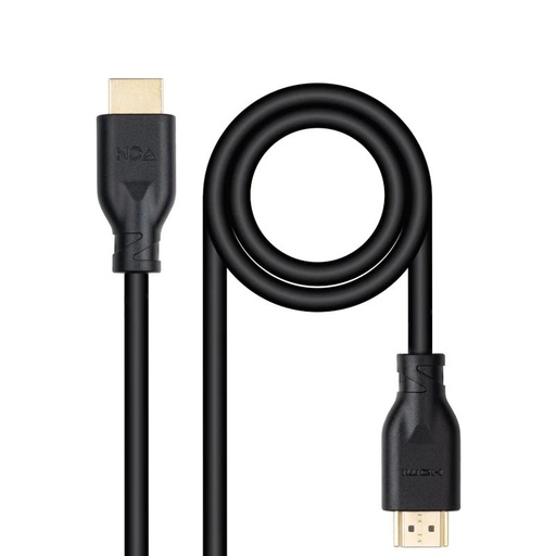 [8433281013858] Nanocable Cable HDMI V2.0 4K@60HZ 18Gbps CCS 1 M
