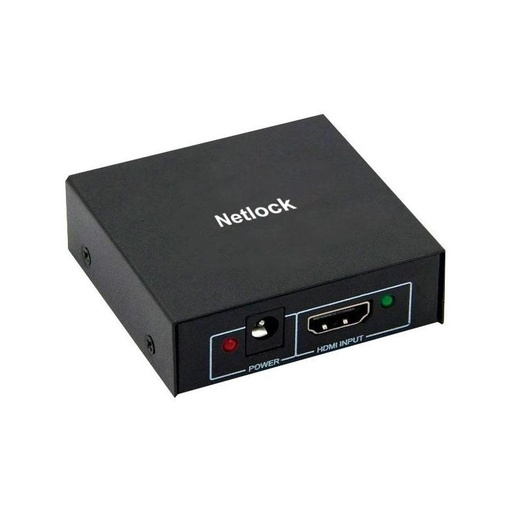 [8435314701176] Netlock Splitter HDMI 4K/30Hz de 2 puertos mini