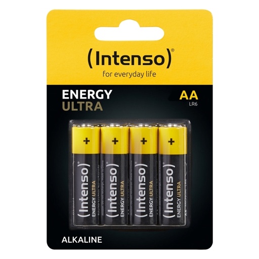 [4034303027149] Intenso Pila Alcalina energy ultra AALR06 Pack-4