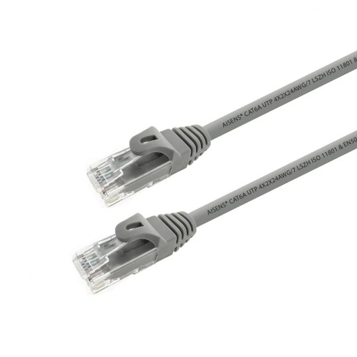 [8436574703825] Aisens Latiguillo Rj45 Cat.6A Utp Gris 5.0M