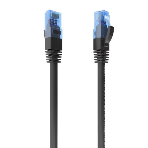 [8435739900727] Aisens Cable RJ45 Cat.6 UTP AWG26 CCA Negro 1.0M