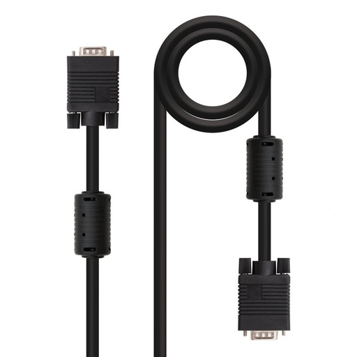 [8433281000612] Nanocable Cable Conmutador Vga 1,8 M Negro