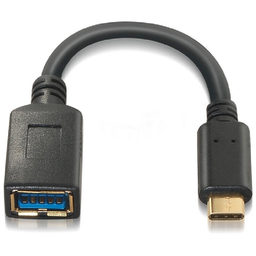 [8433281007826] Nanocable Cable USB 3.1 Gen1 3A, USB-C/M-A/F, 15cm