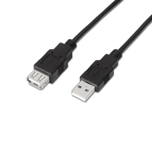 [8436574700152] Aisens Cable USB 2.0 Tipo A/M-A/H negro 1.8m
