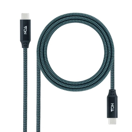 [8433281012813] Nanocable Cable USB 3.2 Gen2x2 100W 4K USB-C 1.5m