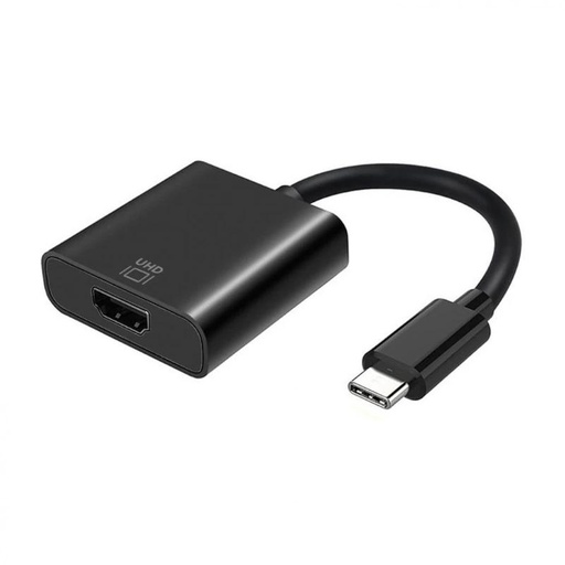 [8436574703542] Aisens Conversor USB-C/M a HDMI/H 4K Negro 15Cm