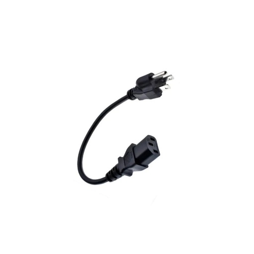 [8433281014244] Nanocable Cable alim. CPU NEMA-5-15P/M-C13/H 1.5m