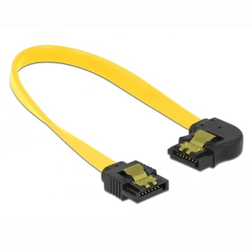 [4043619839582] Delock Cable SATA 6 Gb/s recto a ángulo izquierdo