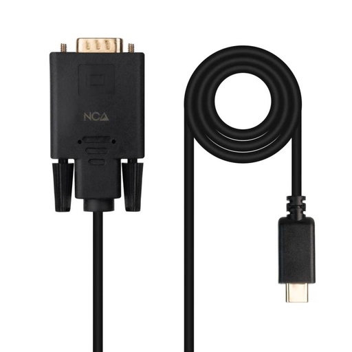 [8433281015296] Nanocable Cable Conversor USB-C/M a VGA/M 1,8 M