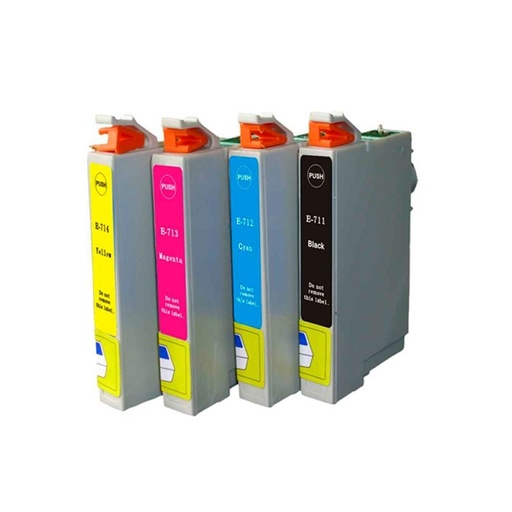 [4010010409676] INKOEM Cartucho Compatible Epson T0714 Amarillo