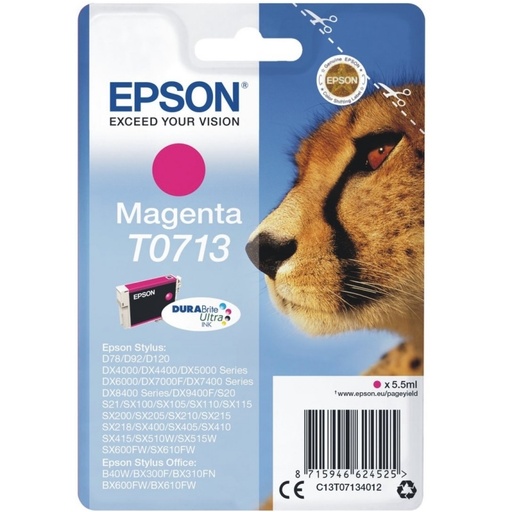 [8715946624532] Epson Cartucho T0713 Magenta