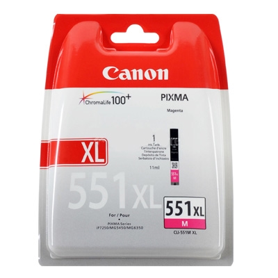 [4960999904924] Canon Cartucho CLI-551M XL Magenta