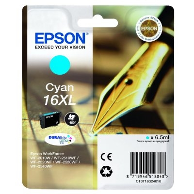 [8715946625003] Epson Cartucho T1632XL Cyan