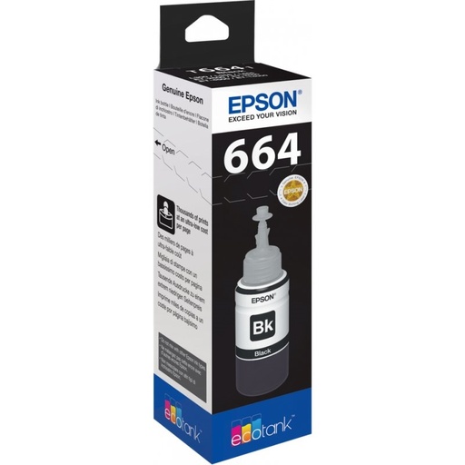 [8715946540979] Epson Botella Tinta Ecotank T6641 Negro