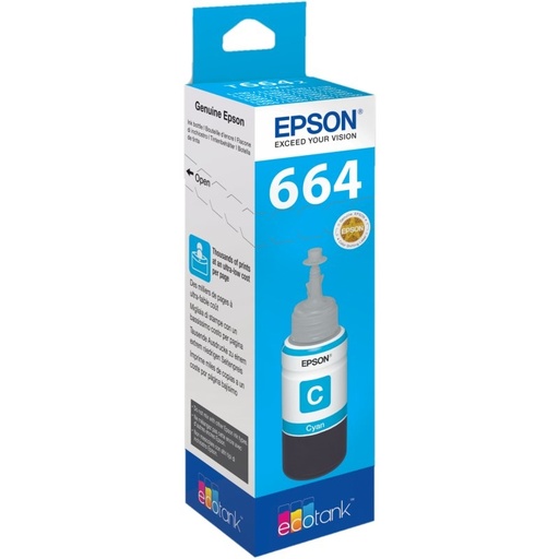 [8715946540986] Epson Botella Tinta Ecotank T6641 Cyan