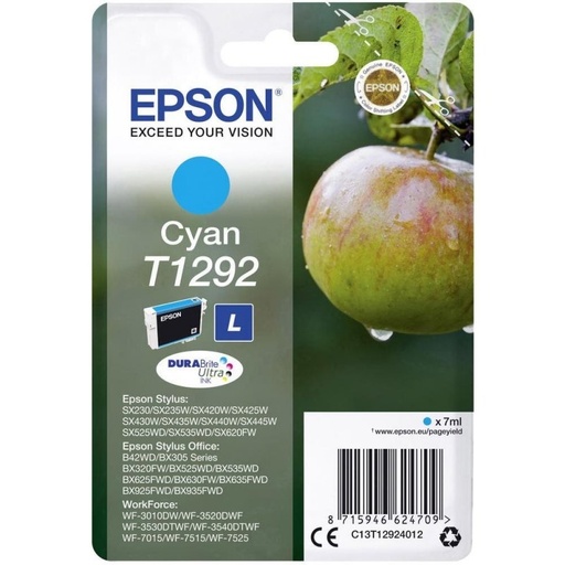 [8715946624709] Epson Cartucho T1292 Cyan