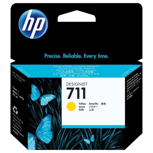 [886112841157] HP Cartucho 711  Amarillo