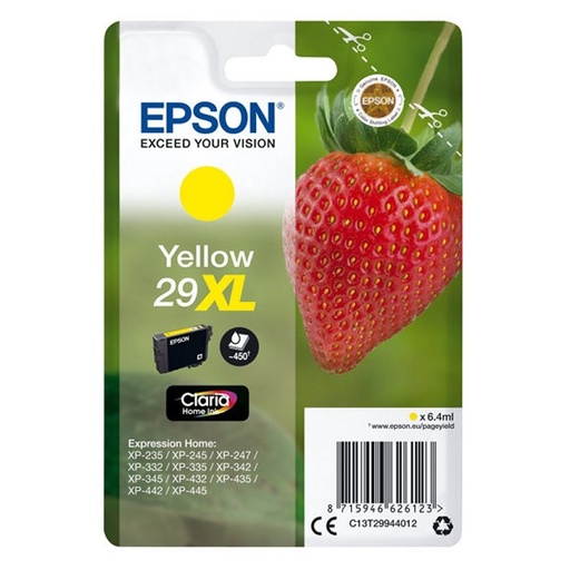 [8715946626123] Epson Cartucho T2994XL Amarillo