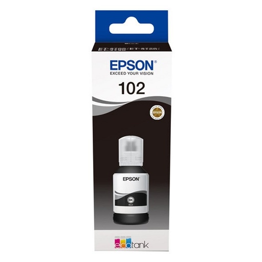 [8715946643342] Epson Botella Tinta Ecotank 102 Negro