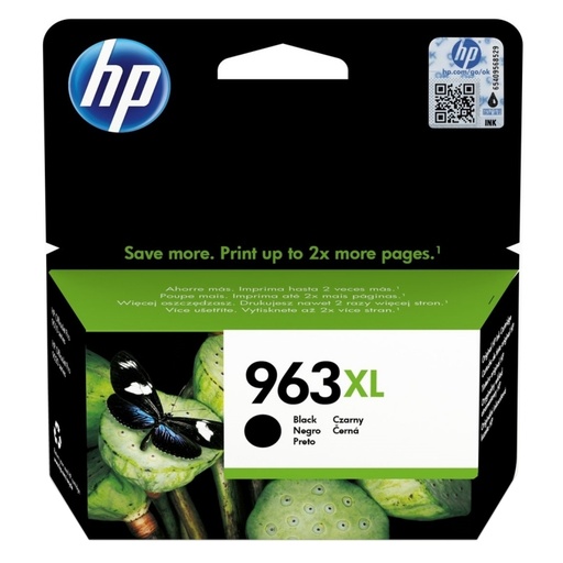 [192545866644] HP Cartucho 963XL Negro