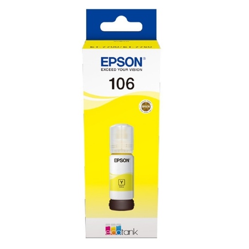 [8715946643335] Epson Botella Tinta Ecotank 106 Amarillo