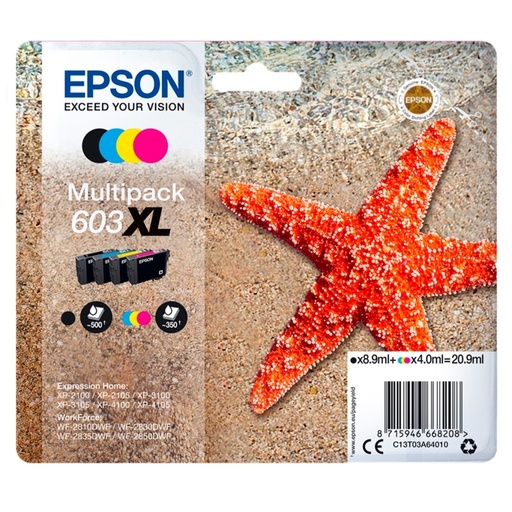 [8715946668208] Epson Cartucho Multipack 603XL 4 Colores